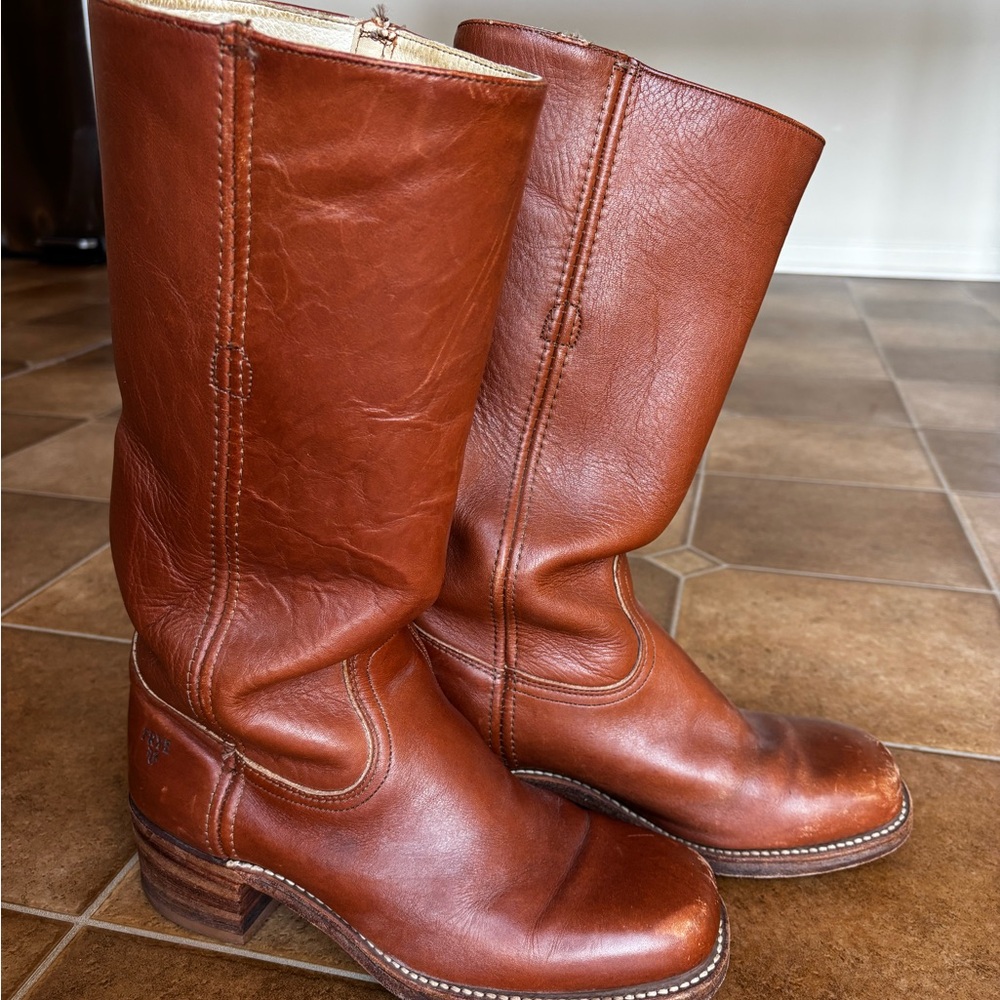 Vintage 1980s Men’s Frye Campus 14L Boots